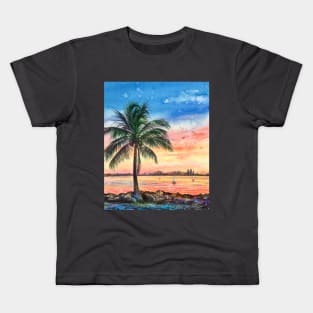 Miami beach Kids T-Shirt